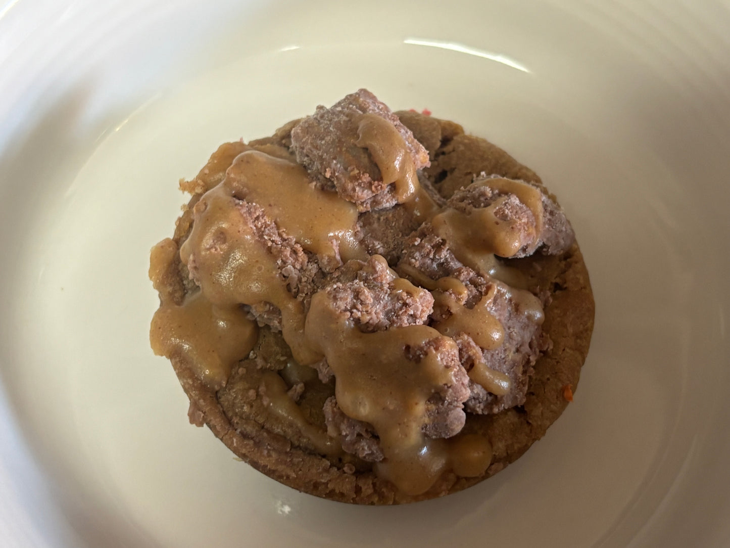 Peanut Butter Puppy Chow Cookie