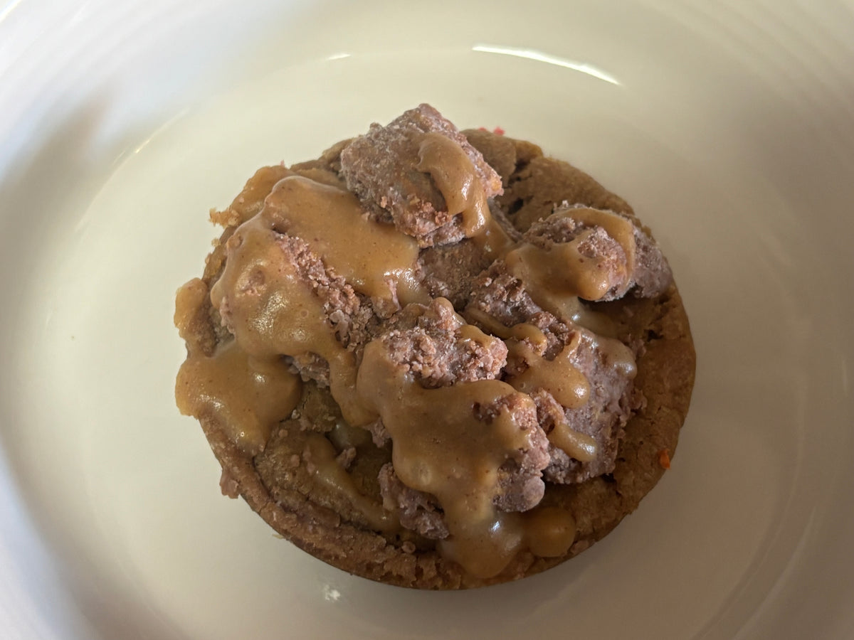Peanut Butter Puppy Chow Cookie